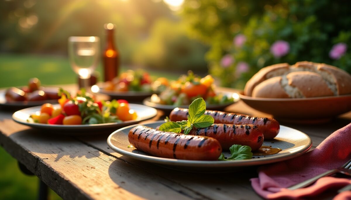 Saucisses grillées : recettes d&rsquo;accompagnements simples et gourmandes pour sublimer votre repas