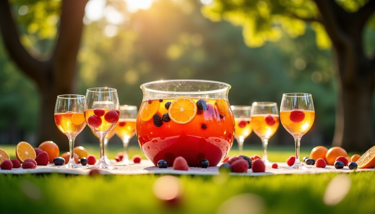Punch pour 50 convives : guide complet pour doser les quantités à la perfection