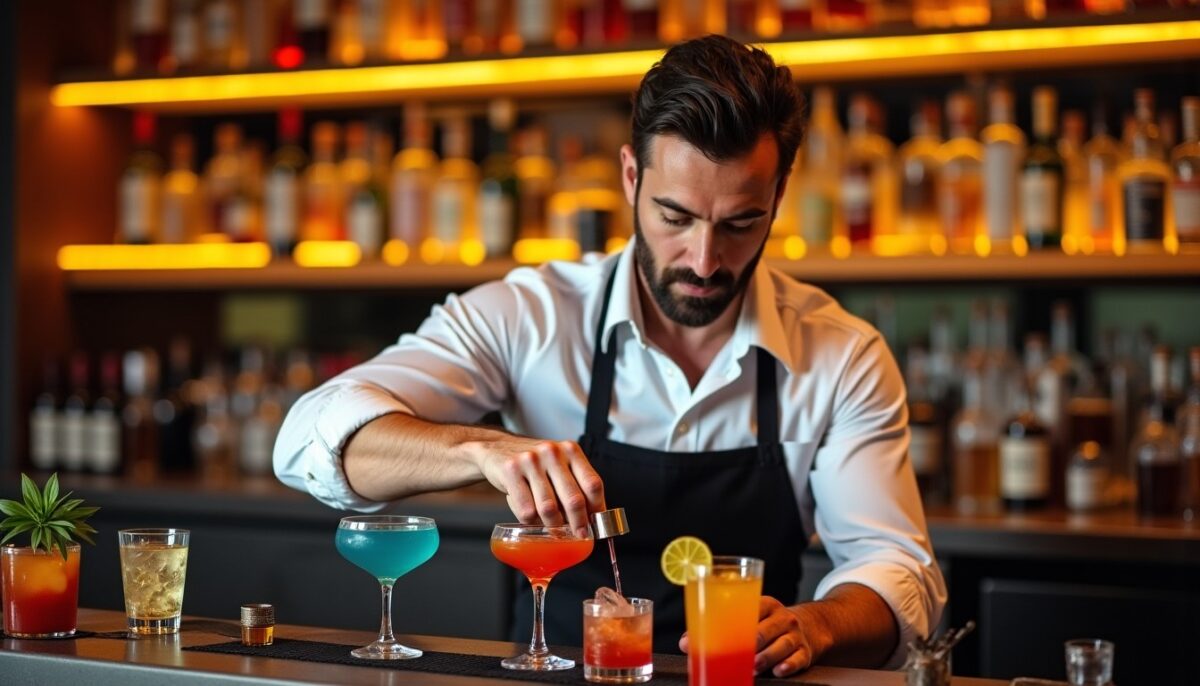 Guide pratique des volumes d&rsquo;alcool en cl pour réaliser cocktails et boissons au bar