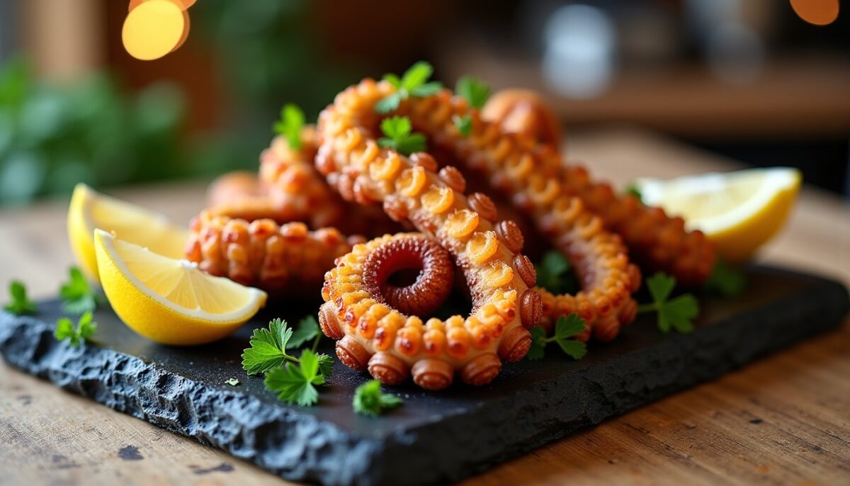 Délice de poulpe frit : une recette simple pour un croustillant irrésistible
