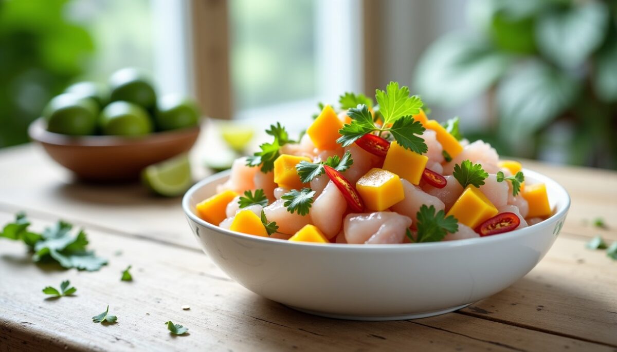 Ceviche de dorade : découverte et recette facile pour se régaler